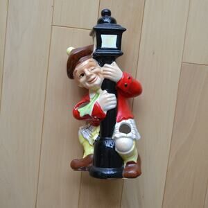 Vintage 50s Ceramic Drunken Scotsman Bar Utensil Holder Japan